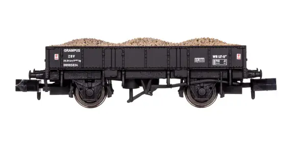 2F-060-015 N Gauge Grampus BR Black DB985834 Wagon