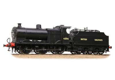 31-886 Bachmann OO Gauge MR 3835 BR Black 43892 British Railways