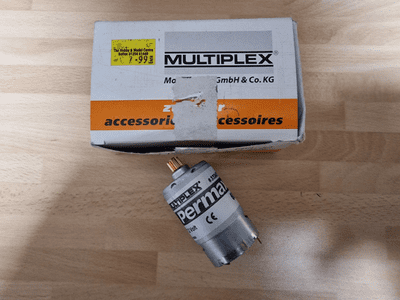 332680 Multiplex PERMAX 600/7.2v Motor w/ Pinion 15t