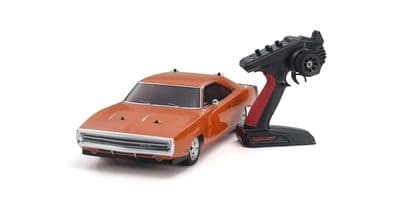 34417T1C Kyosho 1:10 Frazer FZ02 Dodge Charger 1970 Brushed Orange