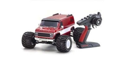 34491T1C Kyosho 1:10 Mad Van VE 4WD FZ02-L T1 Rouge RTR