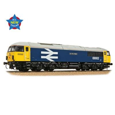 35-777 Bachmann OO Gauge Class 69 002 Bob Tiller CM&EE BR Blue Large Logo GBRf