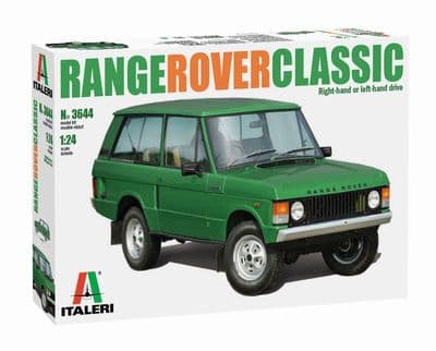 3644 Italeri 1:24 Range Rover Classic RHD Plastic Kit