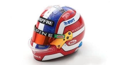 5HF080 Spark 1:5 F1 Estoban Ocon Alpine 2022 Helmet