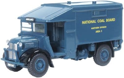 76K2003 Oxford Diecast 1:76 Austin K2 Ambulance National Coal Board