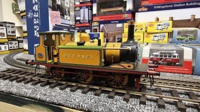 7S-010-020 O Gauge Terrier A1 55 LBSC Improved Green Stepheny 0-6-0 Steam Locomotive
