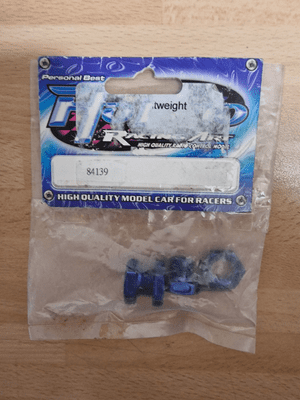 84139 HoBao Aluminiu Lightweight Hex Wheel Hubs x2