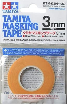 87208 Tamiya 3mm Masking Tape Refill