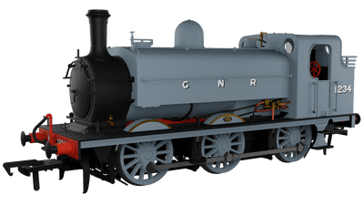 958002 Rapido OO Gauge GNR J13 Grey #1234 GNR Grey