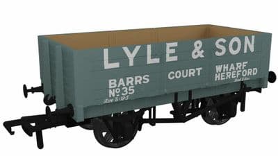 967010 Rapido OO Gauge Lyle & Son RHC 1907 PO 7 Plank Wagon