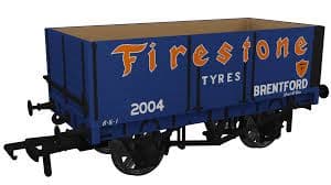 967212 Rapido OO Gauge Firestone RHC 1907 PO 7 Plank Wagon