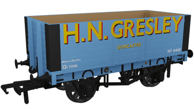 967426 Rapido OO Gauge RCH 1907 PO 7 Plank Open Wagon Gresley 4468