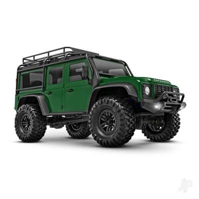 97054-1-GRN Traxxas 1:18 TRX-4M Land Rover Defender 4WD Electric Trail Crawler w/ Battery & Charger