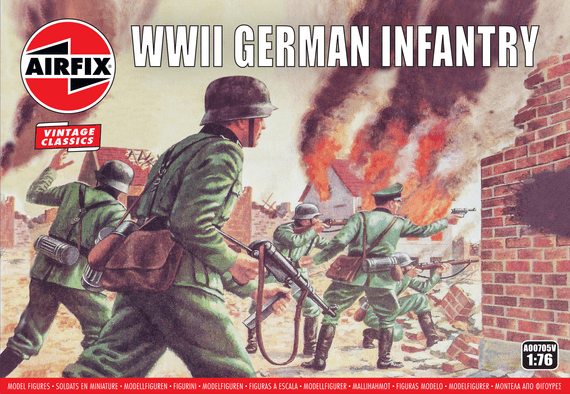 A00705V Airfix 1:76 WWII German Infantry Figures