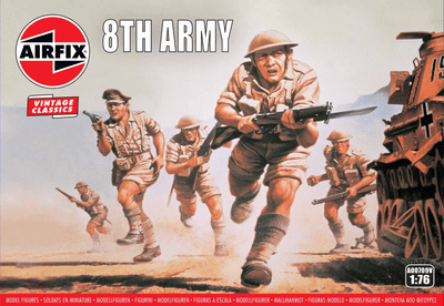 A00709V Airfix 1:76 8th Army Figures