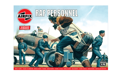 A00747V - Airfix 1:76 RAF Personnel - Plastic Kit