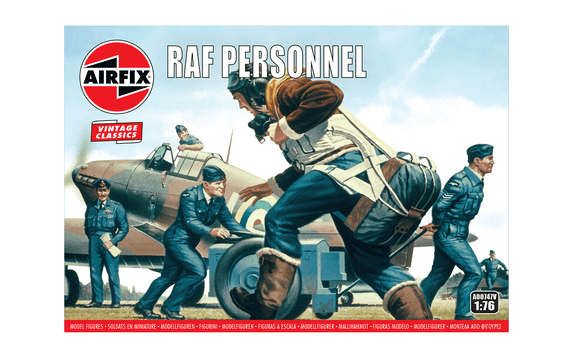 A00747V - Airfix 1:76 RAF Personnel - Plastic Kit