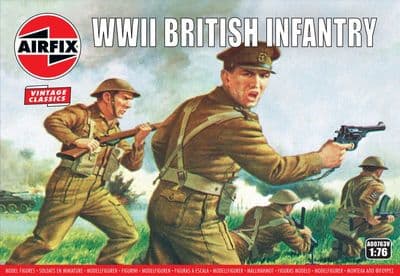 A00763V Airfix 1:76 WWII British Infantry North Europe Figures