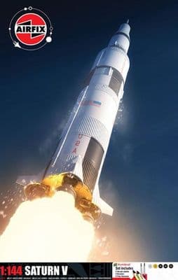 A50201 Airfix 1:144 Saturn V Starter Set Plastic Kit