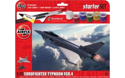 A55016 Airfix 1:72 Eurofighter Typhoon FGR.4 Starter Set Plastic Kit