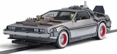 C4307 Scalextric 1:32 DeLorean Back to the Future Part 3 - Time Machine