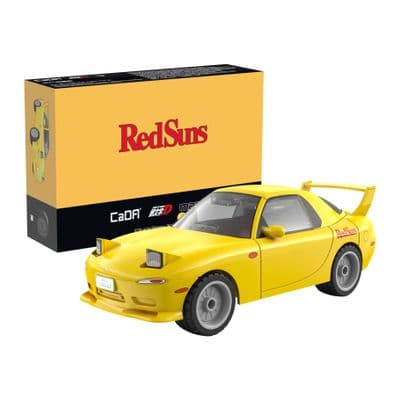 C55017W Cada 1:35 Red Suns Mazda FD35 RX-7 66pcs Brick Model