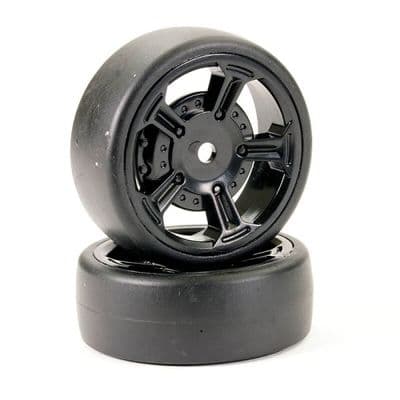 FTX10618 FTX 1:14 Havok Drift Slick Wheels & Tyres (Pair)