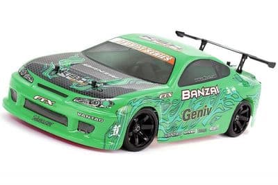 FTX5529G FTX 1:10 Banzai Brushed Drift 4WD RTR Green