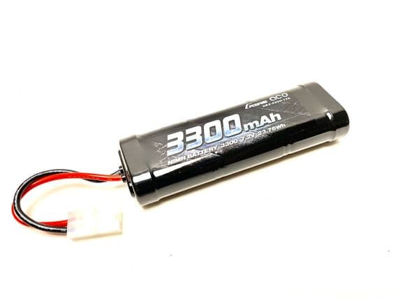 GE2-3300-1TA Gens Ace NiMH 3300mah 7.2v Battery 142X48X25.5MM 367G Tamiya Connector