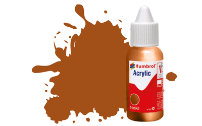 Humbrol 12 Copper Metallic Acrylic DB0012 14ml