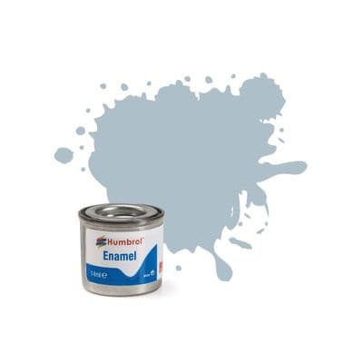 Humbrol 127 Ghost Grey Satin AA1403 Enamel 14ml