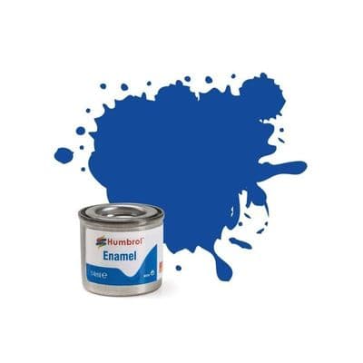 Humbrol 222 Moonlight Blue Metallic Enamel Paint  14ml