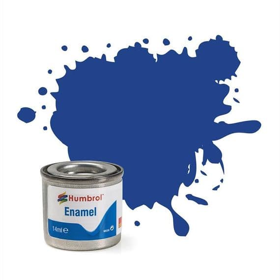 Humbrol 25 Blue Matt AA0271 Enamel 14ml