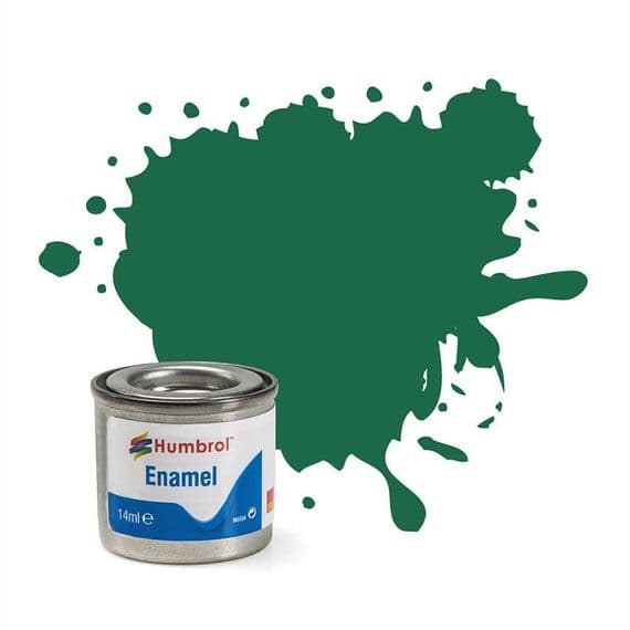 Humbrol 30 Matt Dark Green Enamel 14ml