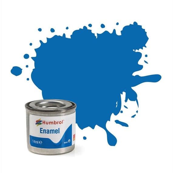 Humbrol 52 Baltic Blue Metallic AA0566 Enamel 14ml