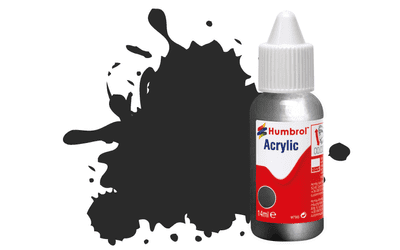Humbrol 53 Gunmetal Metallic Acrylic DB0053 14ml