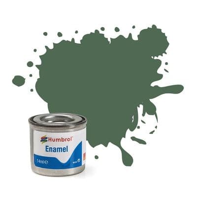 Humbrol 76 Uniform Green Matt AA0847 Enamel 14ml
