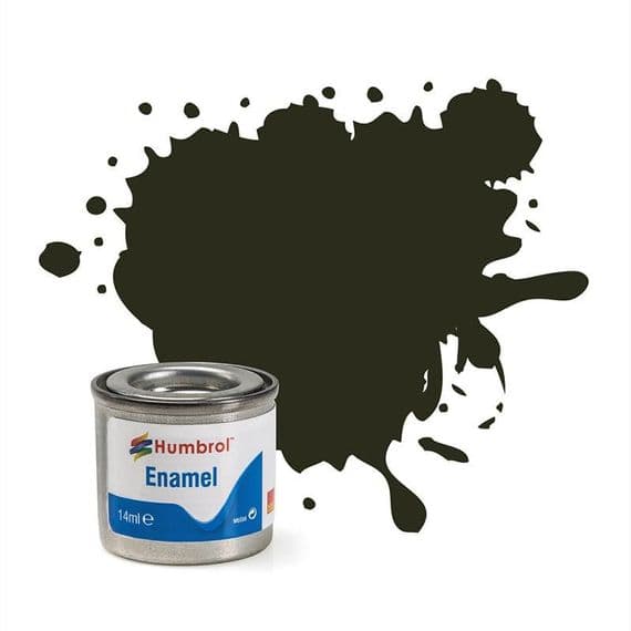 Humrbol 53 Gunmetal Metallic Enamel 14ml