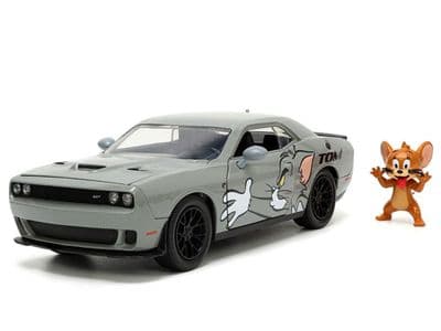 JA33722 Jada 1:24 Tom & Jerry 2015 Dodge Challenger Hellcat
