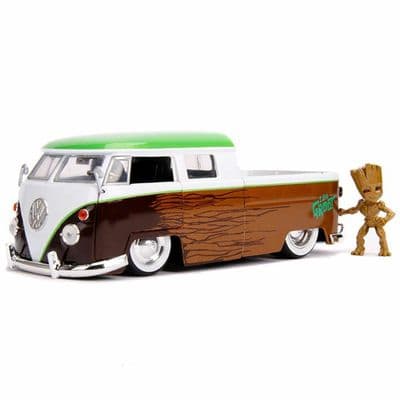 Jada 1:24 Marvel Groot & VW Volkswagen  Micro Truck - 31202