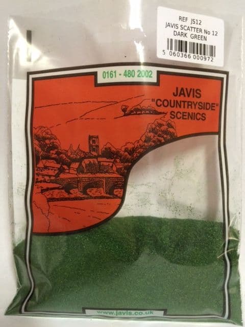 JS12 Javis Scatter No 12 Dark Green