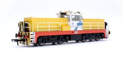 KR Models Hunslet 79 DCC Ready Bo-Bo British Steel Yellow/White 