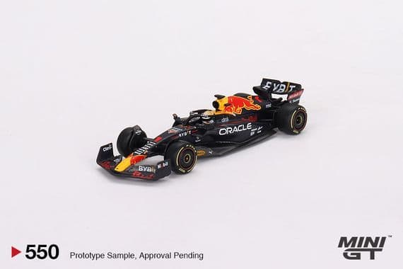 MGT00550-L MiniGT F1 1:64 Red Bull RB18 #1 Max Verstappen 2022 Monaco GP 3rd Place