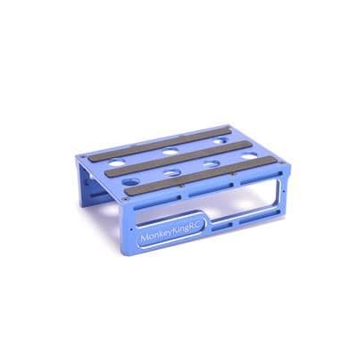 MK5972B MonkeyKing Aluminium Luxury Car Stand 1:10 - 1:8 Blue