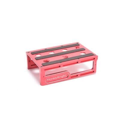 MK5972R Monkey King Aluminum Luxury Car Stand 1:10 - 1:8 Red