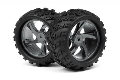 MV28055 Maverick 1:18 Monster Truck Wheel & Tyre Assembly x2