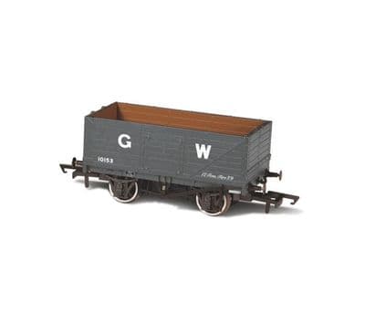 OR76MW7034 Oxford Rail OO Gauge 7 Plank Mineral Wagon GW 10153
