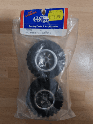 PD2227 Thunder Tiger OPL Wheel & Tire set Front Z x2