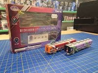 Pre-Loved S/H 3000 Tomytec N Gauge Fujikyuko 1000 Evangelion Japanese Train 156-157