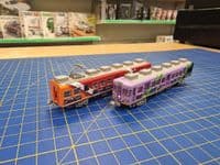 Pre-Loved S/H 3000 Tomytec N Gauge Fujikyuko 1000 Evangelion Japanese Train 156-157